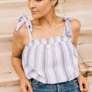 NWT Universal Threads tie shoulder tank